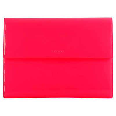 Knomo Knomad Air Leather, Portable Organiser for Tablets up to 10 Fluro Pink Knomo Knomad Air Leather, Portable Organiser for Tablets up to 10 Fluro Pink